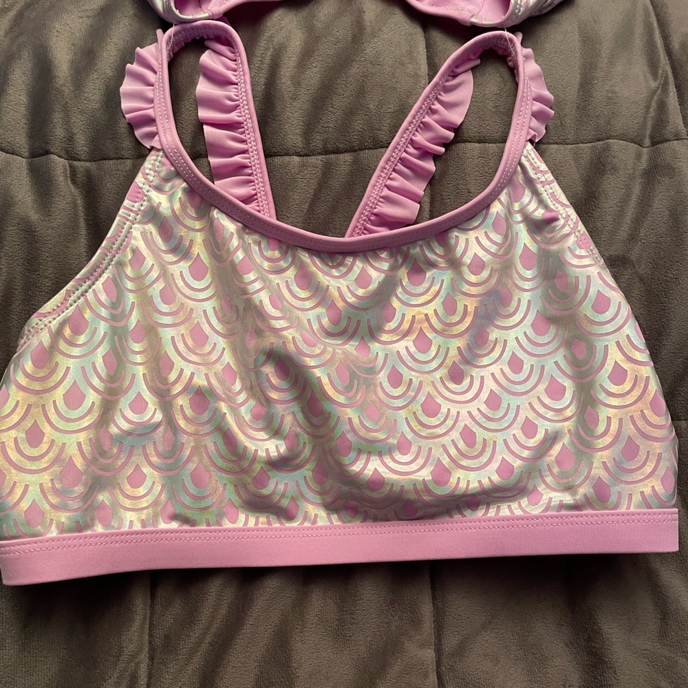Girls 2 piece bathing suit